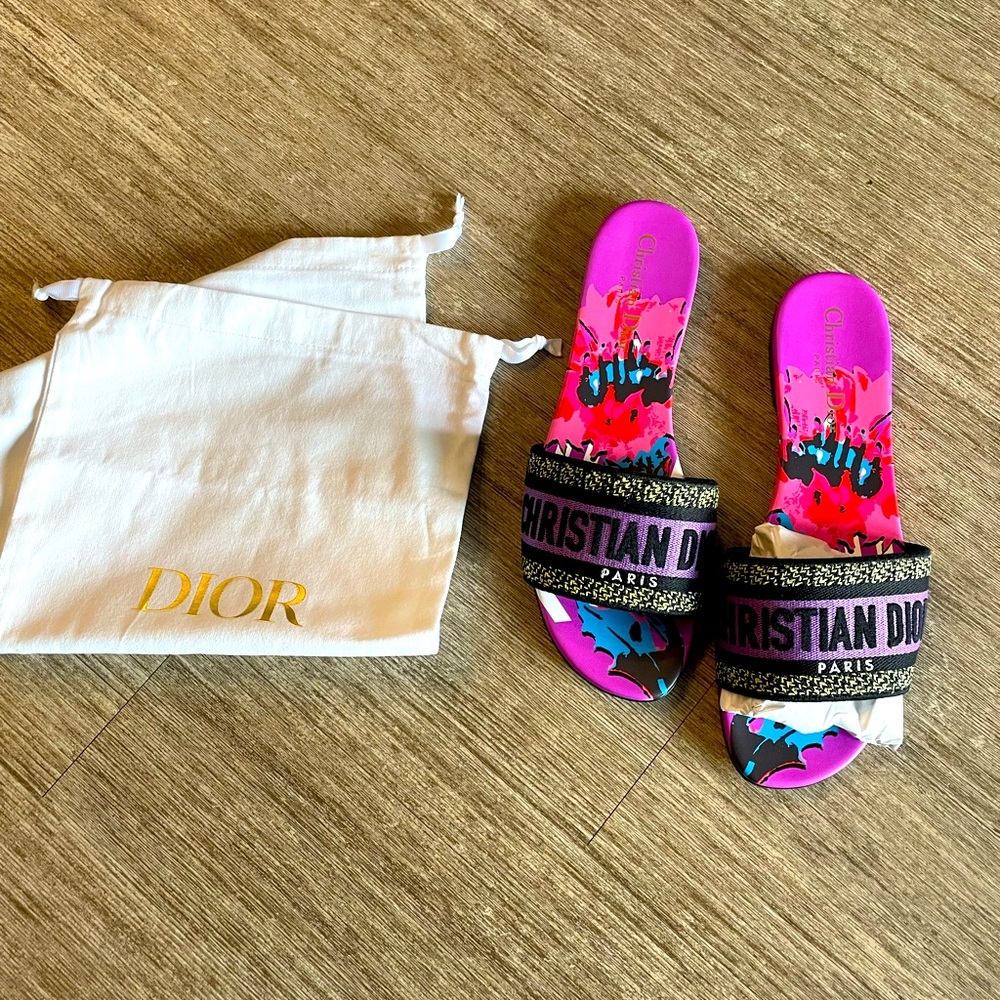 Brand New AUTHENTIC Dior Slides